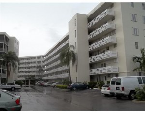 Miami condominium. Water view.
